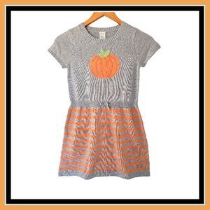 Gymboree Girls 10 "Happy Harvest" Pumpkin Sweater Dress NWT Fall Thanksgiving